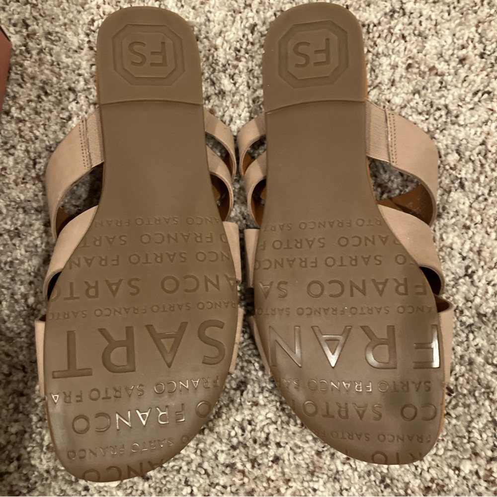 Franco Sarto “A-Gweniver” Beige Sandal size 9 - Picture 3 of 6